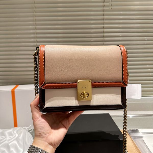 

shoulder womens designer bag bags crossbody chain tote leather handbag purse pouch wide straps removable 22x17cm coabag