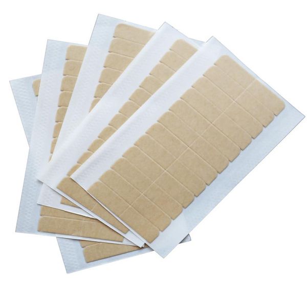 

60 tabs 2 to 3 months hold time double sided hair extension tape4099597, Black;brown