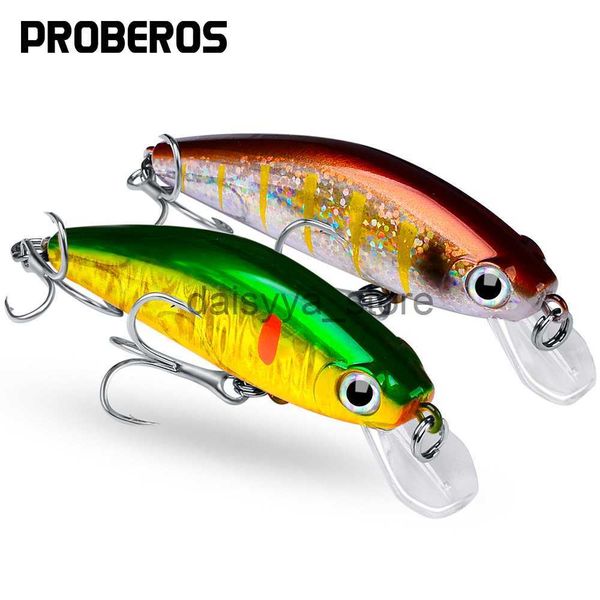 

baits proberos minnow 3.15"-8cm/0.39oz-11g bait with 6# hooks painted tackle x0726