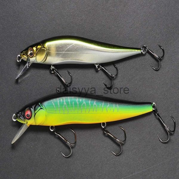 

baits mini floating minnow with noise ball 98mm 105g crankbait wobblers swimbait artificial hard baits bass sea x0726