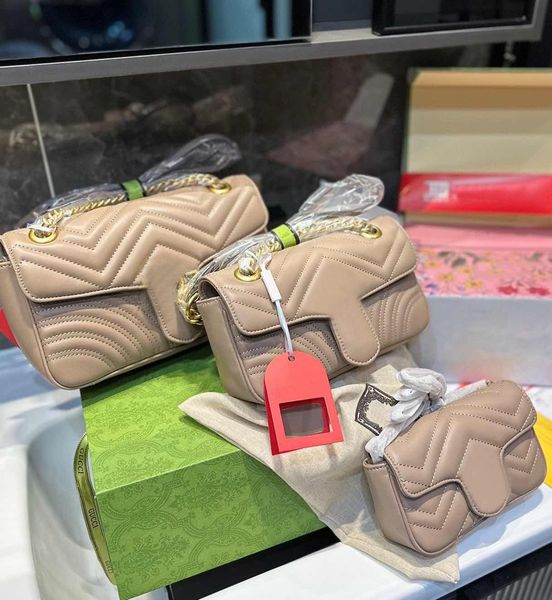 

designer bags women diagonal shoulder bag designer letter wave pattern cross body trendy lady high-quality chain handbag