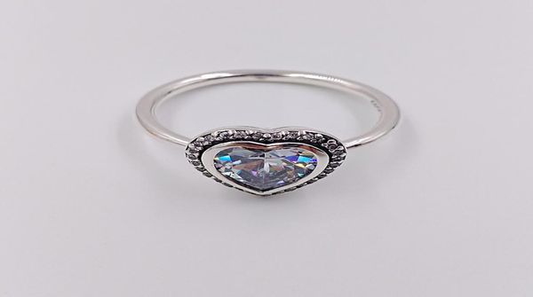 

sparkling love ring authentic 925 sterling silver rings fits european style jewelry andy jewel 190929cz7347590