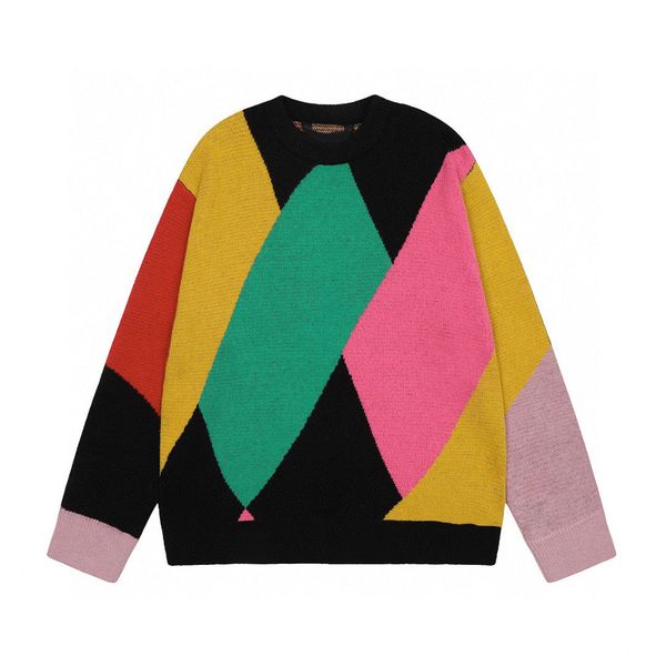 

men's plus size hoodies & sweatshirts in autumn / winter 2024 acquard knitting machine e custom jnlarged detail crew neck cotton c2rf4, Black;brown