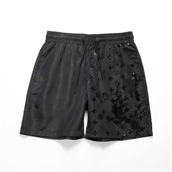 

2023 men's shorts fashion designer waterproof fabric summer men brand clothing swimwear nylon beach pants swimming board size m-3xltsim, White;black
