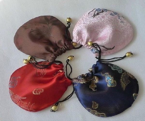 

gift bag jewelry box bag purse coin bag gift bags jewelry bags 120pclots8455776, Black;white