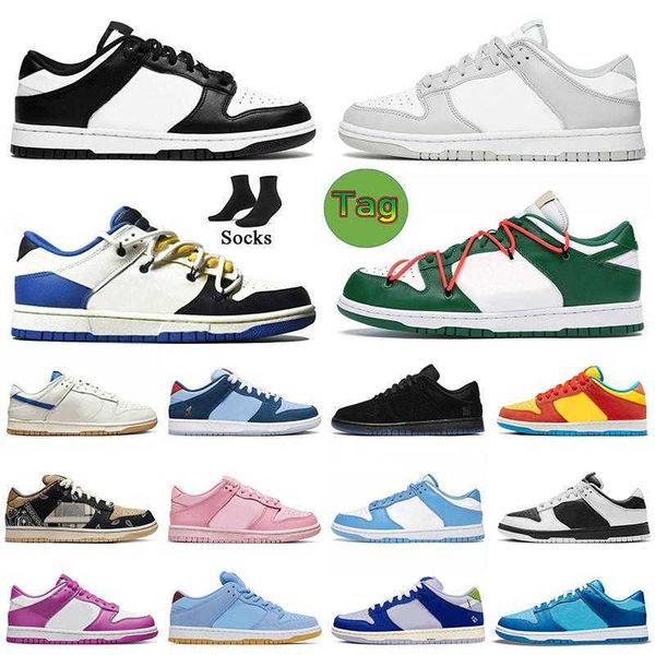 

outdoor sport dunks low basketball shoes for women men panda dank lows designer sneakers classic black white midnight navy phantom grey fog
