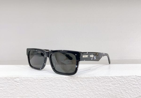 

black praada sunglasses for women spra065 fashion brand mens prad sunglasses classic square rectangle thick frame anti-uv400 with case, White;black