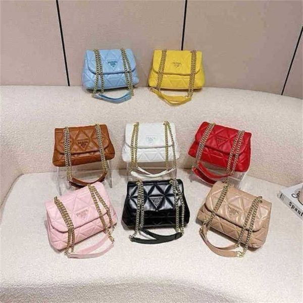 

2023 new luxury bags women trend chain lingge ladies small