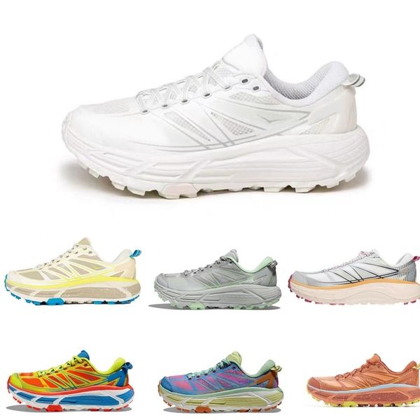 

hoka mafate speed 2 challenger 7 running shoes hokas carbon x 3 runner sneakers triple black white oreo cyclamen castlerock flame mens women