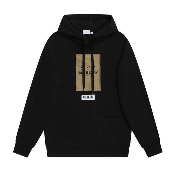 

webbing sweatshirt hoodie drawstring  mens hoodies letter celi to xs burberies the sweat burbreries outwear, Black
