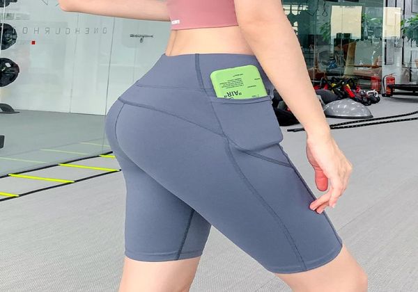 

legging european and american sports shorts womens thin high waist workout fifth pants new skinny hip raise running quick-drying yoga p39827, Black;white