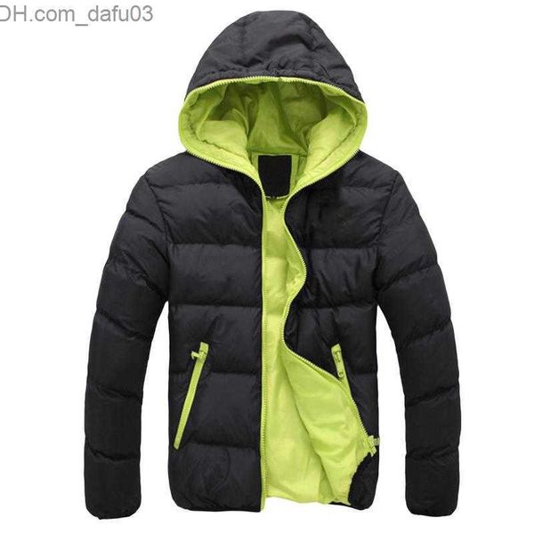 

men's down parkas men's down parkas men 2022 winter casual long thick fleece hood waterproof jacket coat outwear fashion pockets p, Black