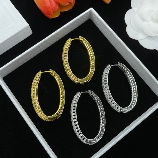 

designer cel version of silver plated vintage full of diamond circle earrings earrings special patternloving heart pin style hip hop charm s, Golden;silver
