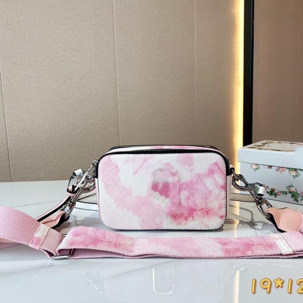 

the snapsot bag designer camera bag crossbody shoulder bags messenger vintage casual tie dye cartoon plain flap bag canvas shoulder strap ca