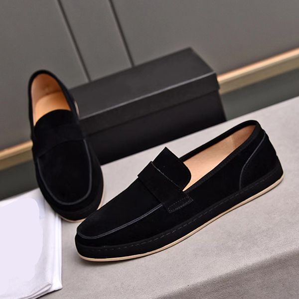 

men's shoes autumn new vintage frosted cowhide casual shoes men low help comfortable breathable casual leather shoes mens shoes a foot, Black