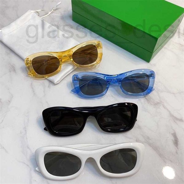

sunglasses designer new same style ins fashion female oval flmm, White;black