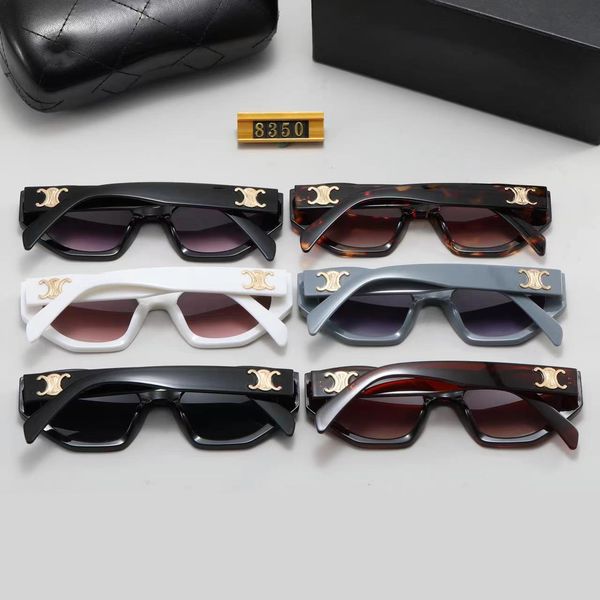 

sunglasses luxury ce's designer men's and women's cat eye frame uv proof polygonal sunglasses uv, White;black