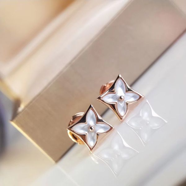 

designer lvity women fashion designer luis viton stud classic size stainless steel couple gifts designer jewelry engagement earrings wholesa, Golden;silver