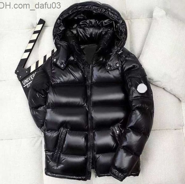 

men's down parkas designer parkas winter puffer jackets luxury brand mens down jacket men woman thickening warm coat men's clothin, Black