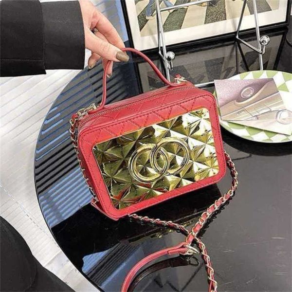 

2023 new luxury bags letter chain mini lipstick messenger