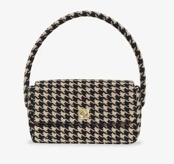 

anine bing checker outdoor bags underarm bag women fashion designer handbags outdoor bags purse wool handbag tote shoulder bags