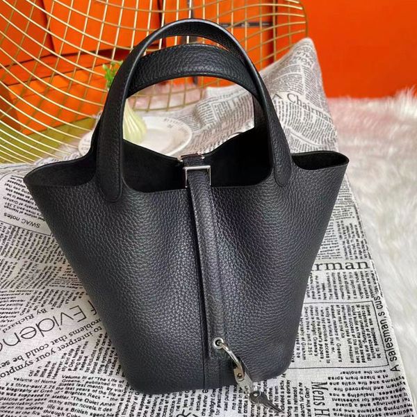 

shoulder bags designer crossbody bags pochette handbags fashion bag luxury lock h bucket bag leather totes purse casual shopping multi