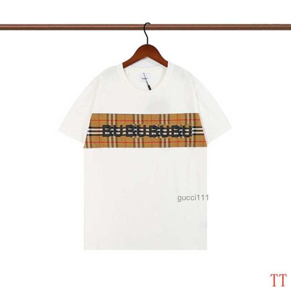 

pringting short sleeves new size men casual tee cotton t-shirt summer burberies street skateboard tee mens burbreries women s-4xl22, White;black