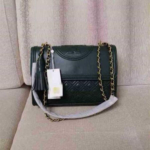 

designer luxury bags tassel soft sheep pattern rhombic square shoulder messenger chain
