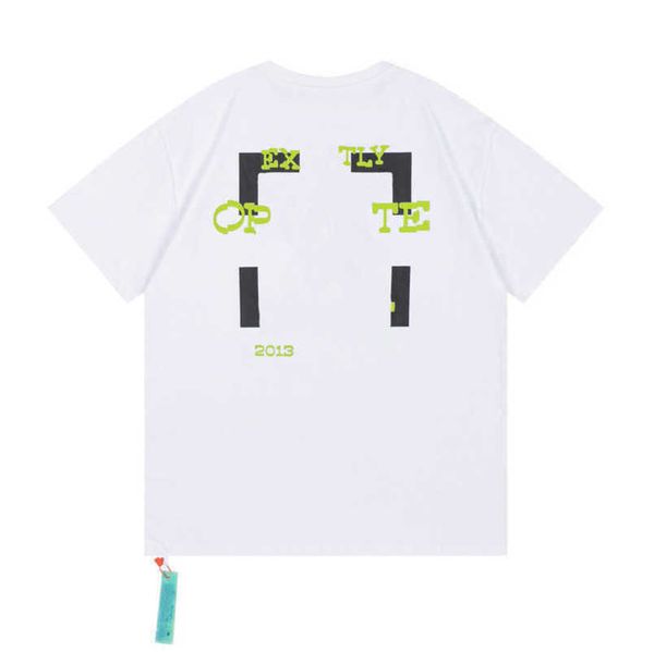 

luxury classics men's t shirt brand designer white black t-shirts fashion back arrow x printd man women eur size tees loose t-shirt hi