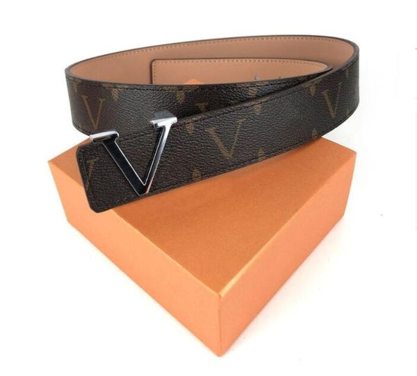 

men designers belts classic fashion luxury casual letter smooth buckle womens mens leather belt width 3.8cm with orange box women belt, Silver