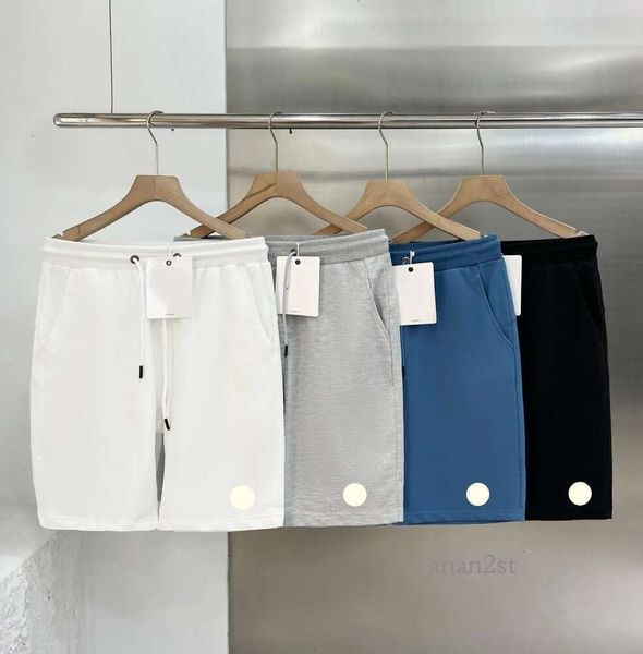 

designer french brand mens shorts 100% cotton mens short sports summer womens trend pure breathable short swimwear clothing, White;black