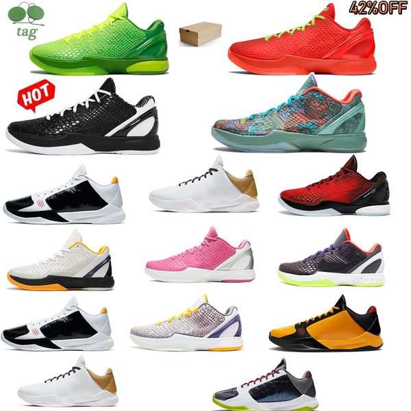

mamba 6 protro grinch basketball shoes sneaker zoom protro prelude mambacita gigi sweet 5 bruce lee lakers designer shoes school men's