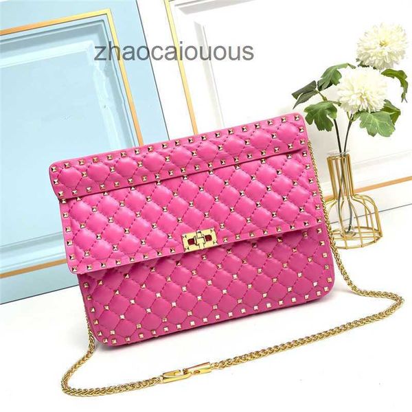 

new sheepskin valentinoz designer bag crossbody beach bags luxury diamond handbags handbags rivet small leather large capacity handbag 9ik3