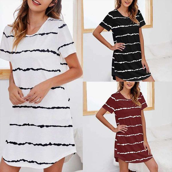 

item title womens clothing spring and summer u neck short sleeved dress, Black;gray