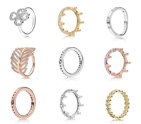 

new 100 925 sterling silver ring 190978cz 167119cz 197113cz 180886cz 197133 187087npo 187133 197087cz 167105 gifts7381711