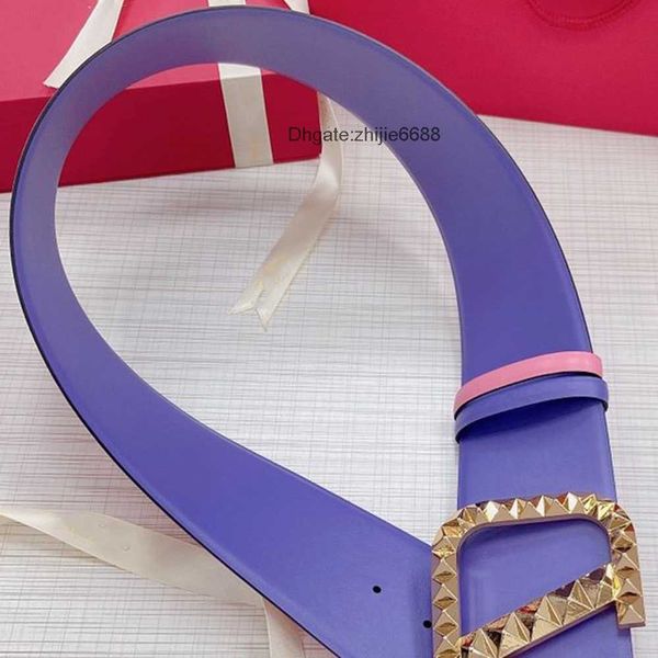 

style valentino womens big designer v fashion mens cowhide premium quality belt belt casual 70mm real luxury never brand crease waistbands d, Blue;purple