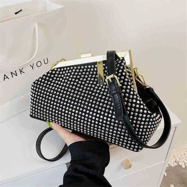 

2023 new luxury bags advanced texture bright western style splicing