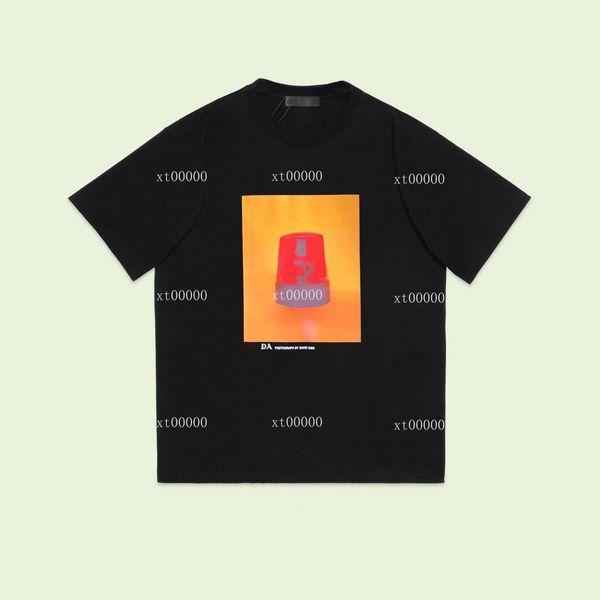 

22ss designer letter printed t shirts tee sweatshirt fashion high street short sleeves summer casual t-shirt breathable men women crew neck, Black;brown