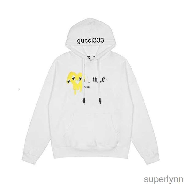 

eeso wrinkle casual balencaigaly embroidered balencigaly palm men's winter hoodies resistant palms sweatshirts letters fashion, Black
