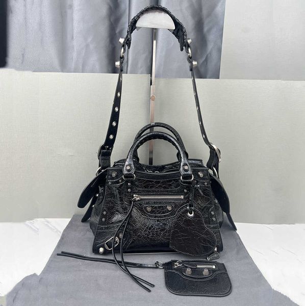 

women lady neo cagole motorcycle shoulder bags luxury designers genuine leather crossbody clutch wallet purse pochette retro vintage for bag