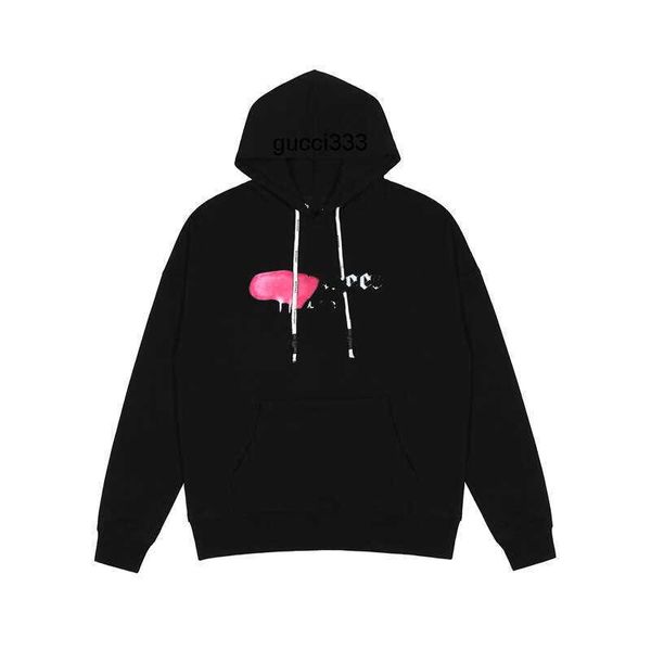 

hoodies resistant long balencaigaly fashion winter balencigaly sweatshirts men's bhfk men's hoodies letters embroidered sweatshirt, Black