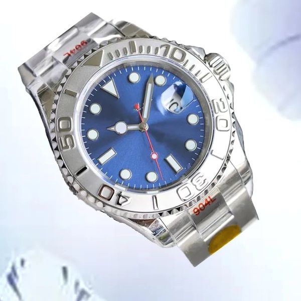 

fashion new watch ceramic bezel stainless steel strap cerachrome black 40mm automatic rose gold men watches luxury designer movement watches, Slivery;brown