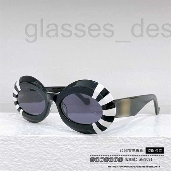 

sunglasses designer 23 new round frame ins same personalized fashion lw40091 ptnl, White;black