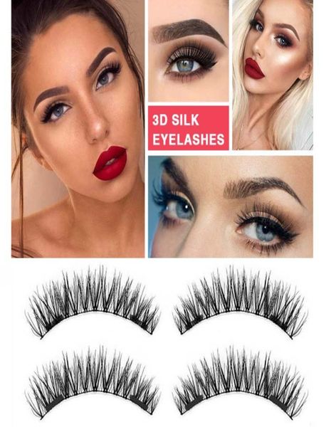 

magnetic eyelashes magnetic soft nature reusable lashes with applicatorclip 3d false eye lashes magnetique faux cils2616310