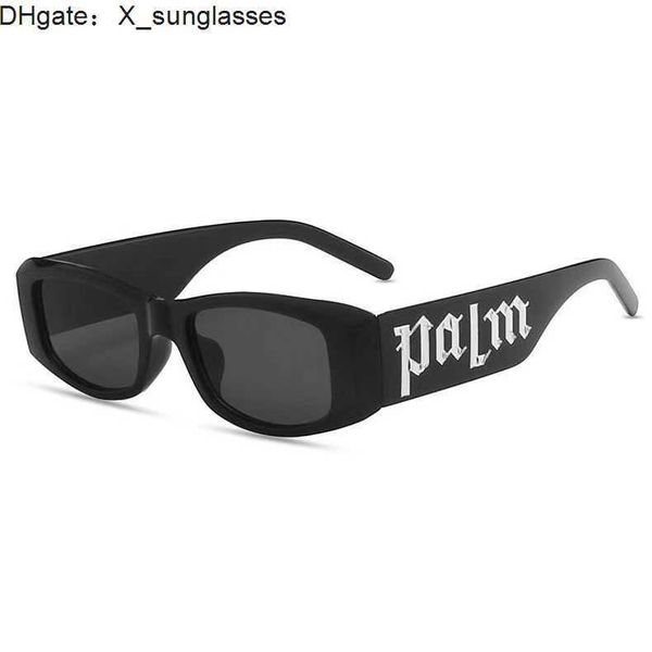 

sunglasses retro small frame sunglasses for women with high-end panel design letters palm angles men personalized retro glasses r4ah, White;black