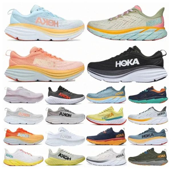 

hokas hoka one shoes womens bondi 8 clifton 9 people women white eggnog shifting sand triple black seaweed movement golden coast 09
