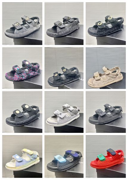 

white black 22c leather mules slides strap flats printed dad sandals hook and loop beach shoes imported sheepskin lining size 35-42