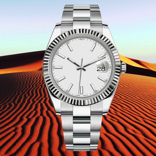 

men women watch precision and durability 28 31mm quartz 36 41mm automatic 2813 movement 904l stainless steel womens watches waterproof lumin, Slivery;brown