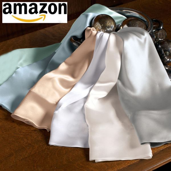 

36*51cm 19 mommi 100 mulberry silk double-sided silk pillowcase, Black;white