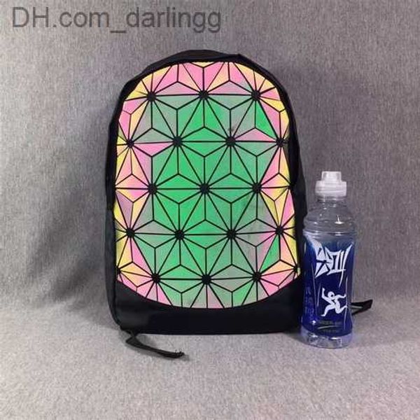 

outdoor bags 3d roll backpack geometric design backpack outdoor shoulder bag men women tidal bag travel computer backpack sports waterproof